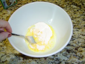 St. Patrick's Day Nanaimo Bars Preparation