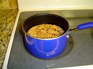 Wheat Berry Waldorf Salad Preparation