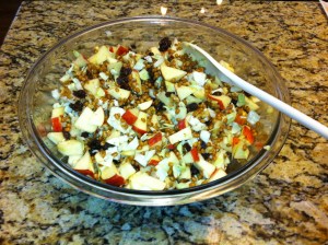 Wheat Berry Waldorf Salad