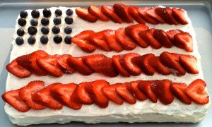 July 4 Low Fat Carrot Cake