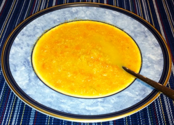 Carrot and Orange Soup