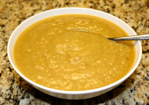 Cauliflower-Potato-Leek-Avacado Soup
