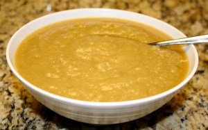 Cauliflower-Potato-Leek-Avacado Soup