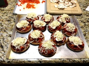 Top with grated cheese.