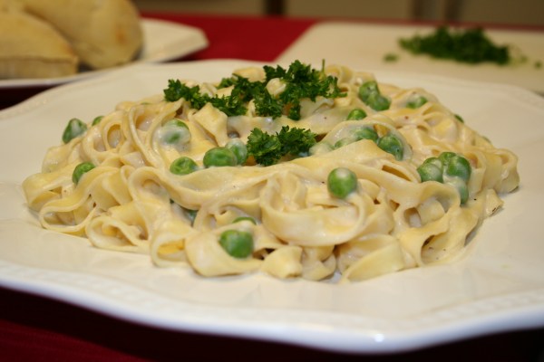 Guilt-free Fettuccine Alfredo