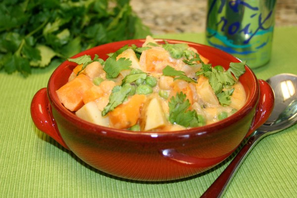 Potato Chickpea Curry